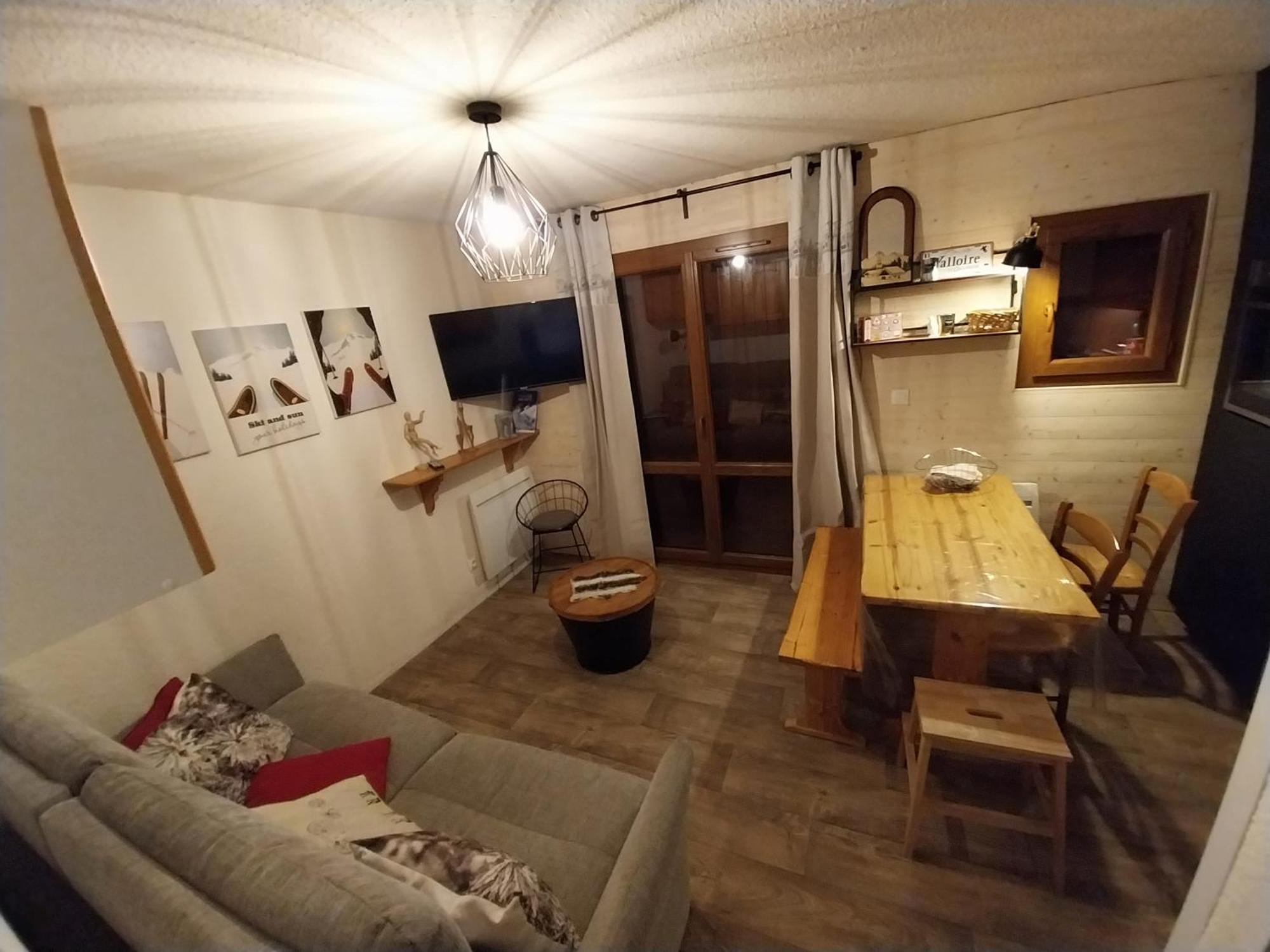 Appartamento valloire, studio 22m², tout à pied, renové 2019 Esterno foto